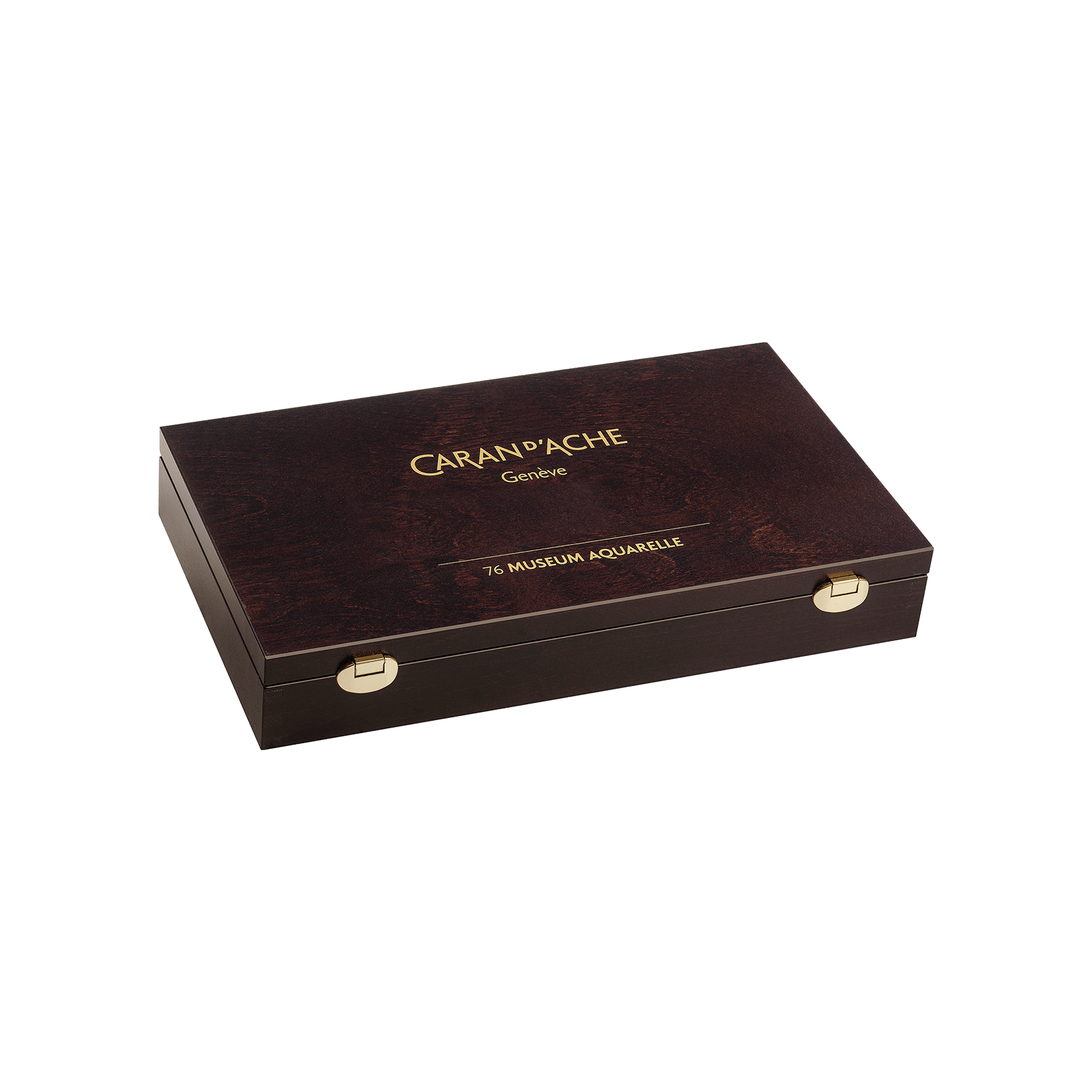 Caran d'Ache Museum Aquarelle Colour Pencil - Wooden Box Set of 76