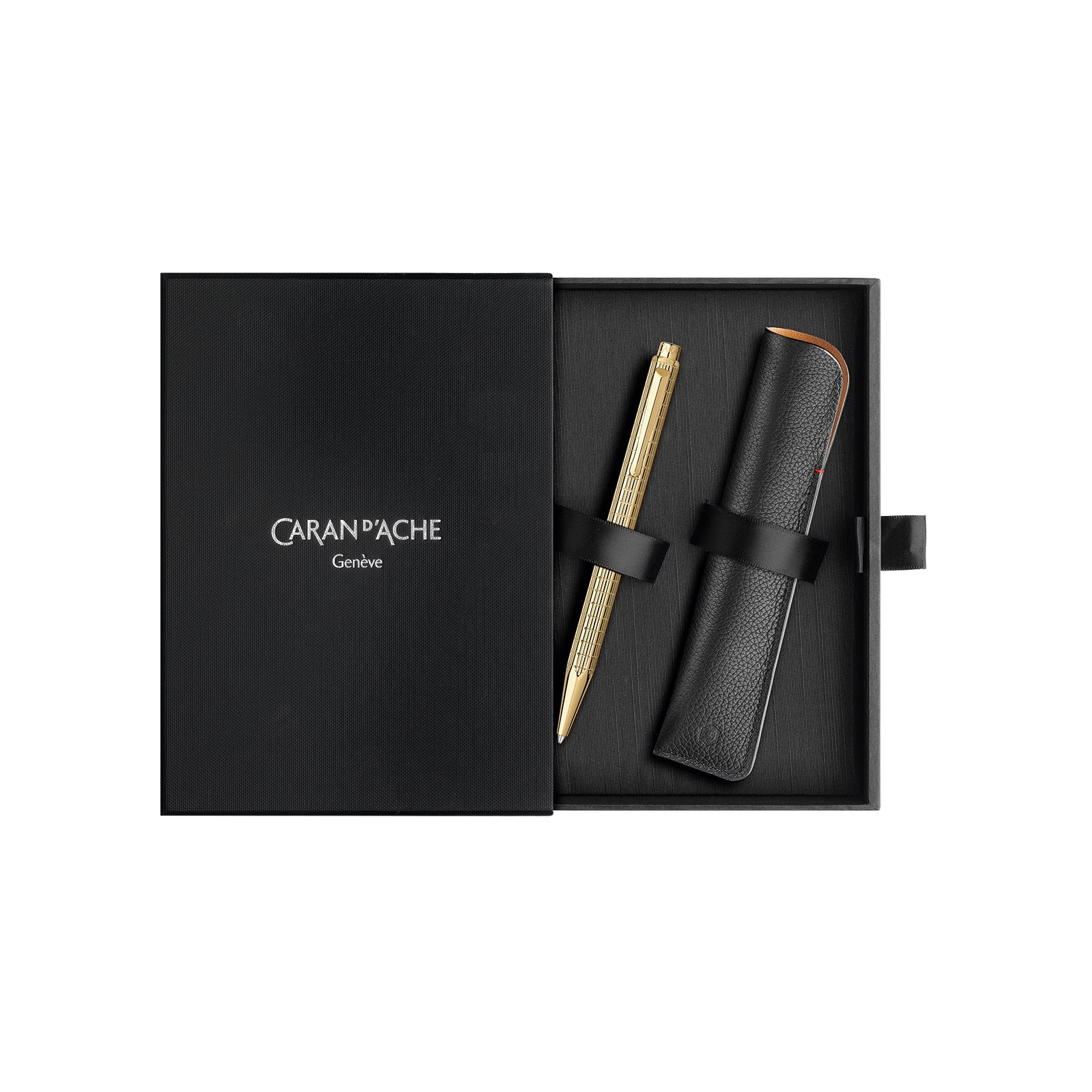 Caran d'Ache Ecridor Lights Ballpoint Pen & Leather Case (Limited Edition)