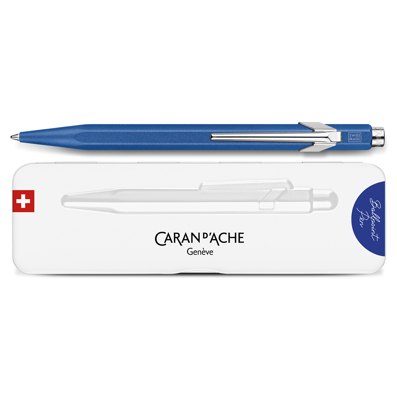 Caran d'Ache 849 Colormat - X Ballpoint Pen with Tin Giftbox