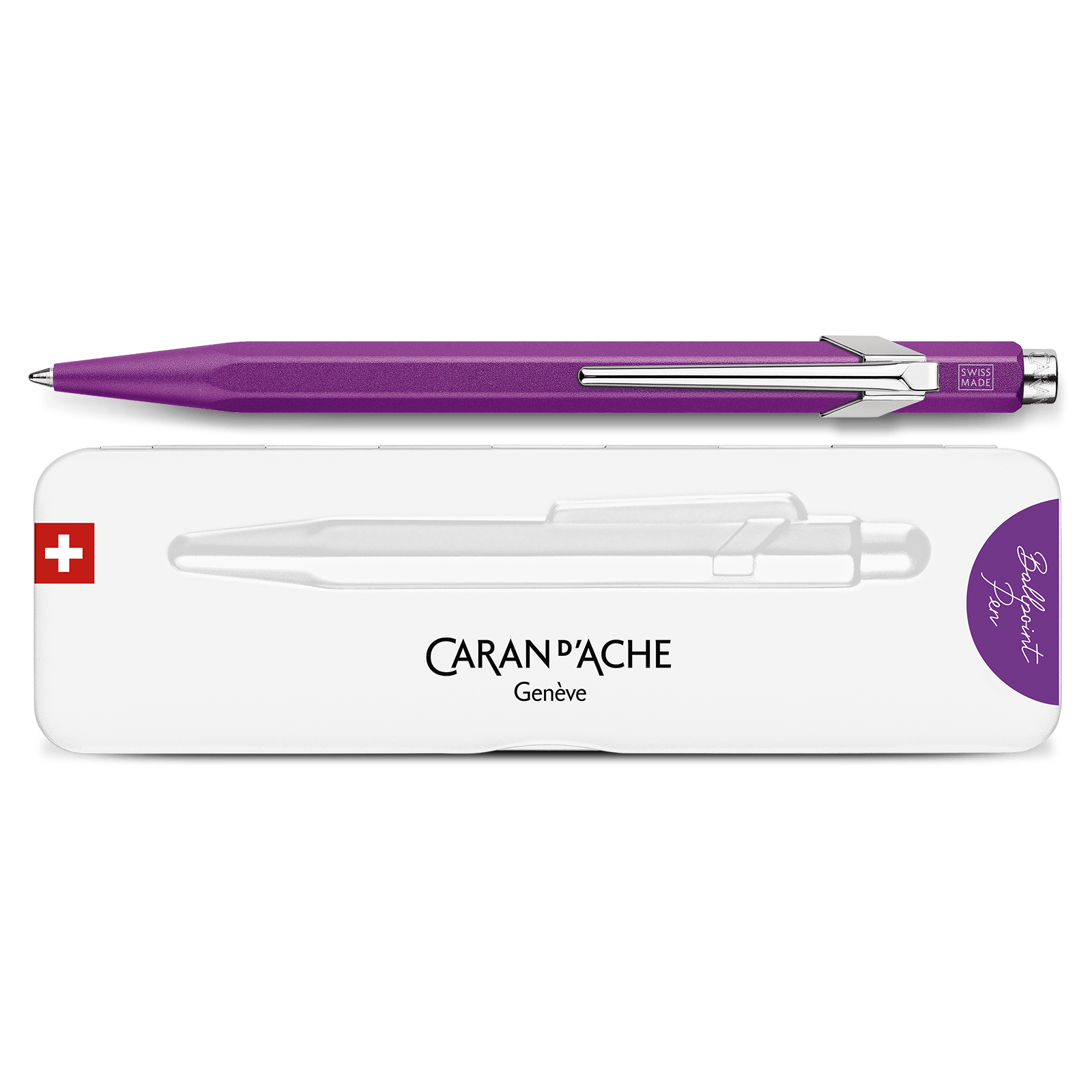 Caran d'Ache 849 Colormat - X Ballpoint Pen with Tin Giftbox