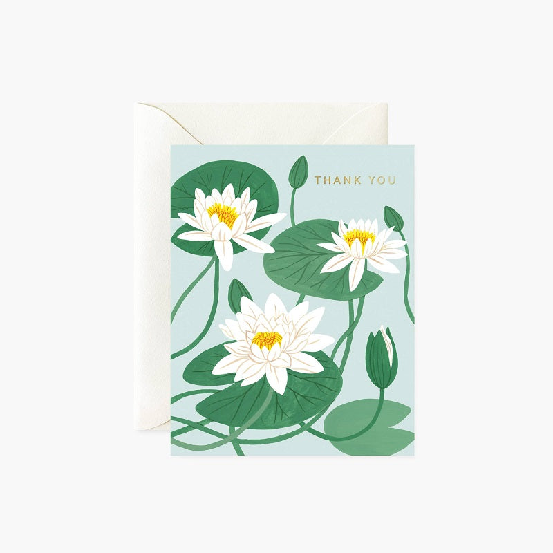 Oana Befort WATER LILIES | Thank You Card