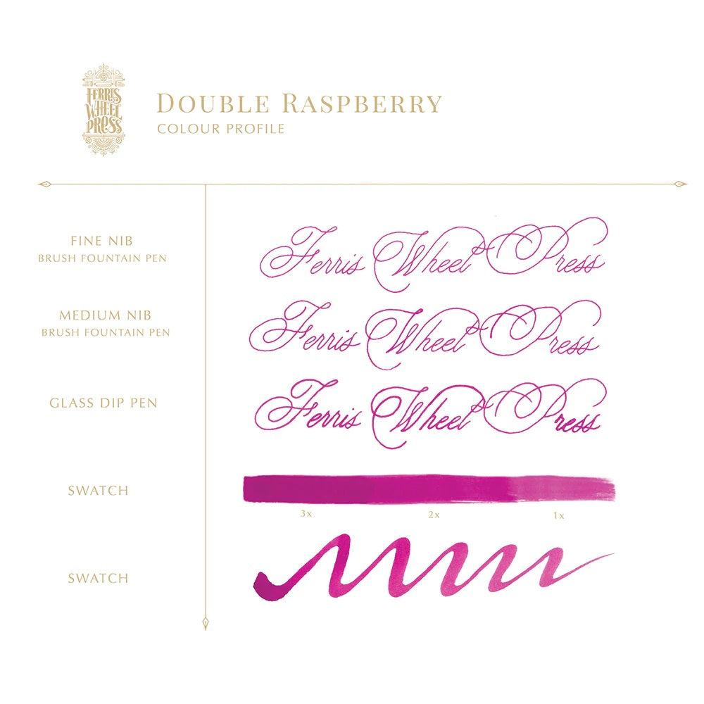 Double Raspberry | 85ml Ink | Ferris Wheel Press