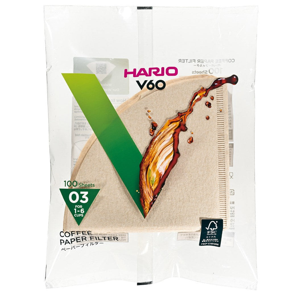 HARIO V60-03 Filters (100-Pack)