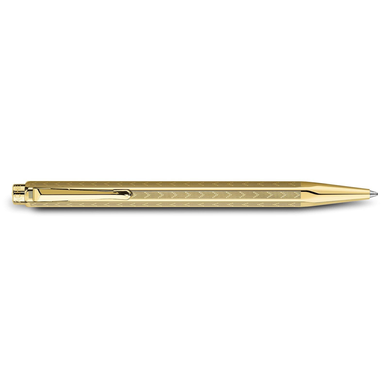 Caran d'Ache Gilded Ecridor Chevron Ballpoint Pen